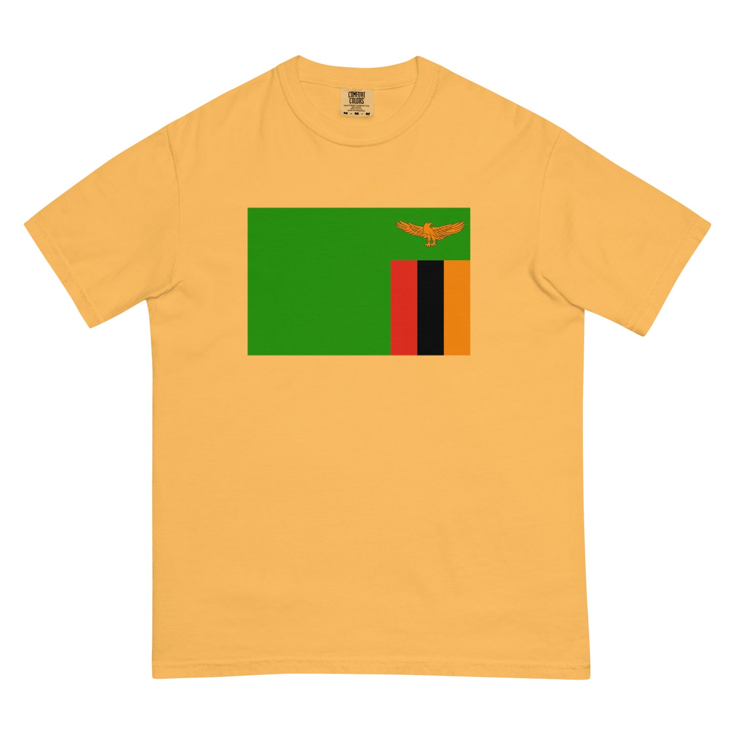 Zambia national shirt, medium, in crimson