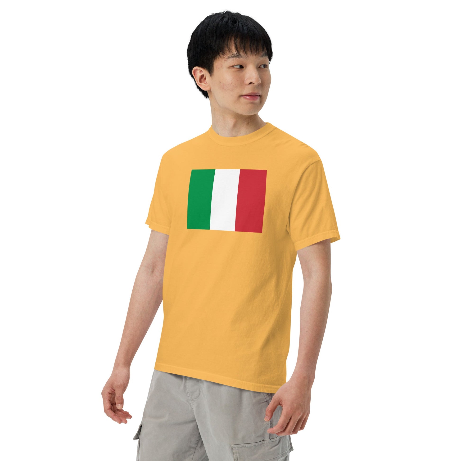 Italy pride shirt in true navy – unisex, large