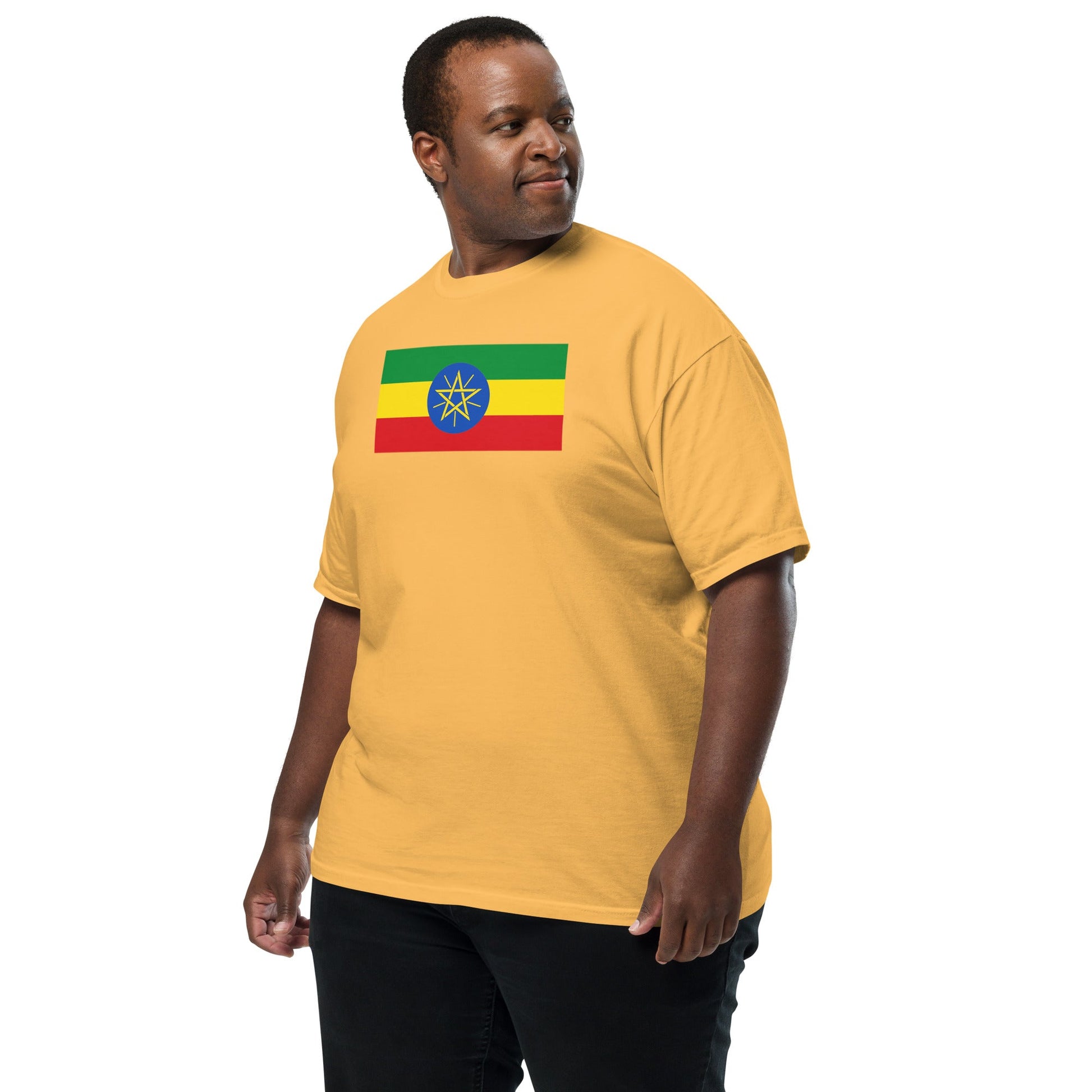 true navy flag shirt for Ethiopia – size medium
