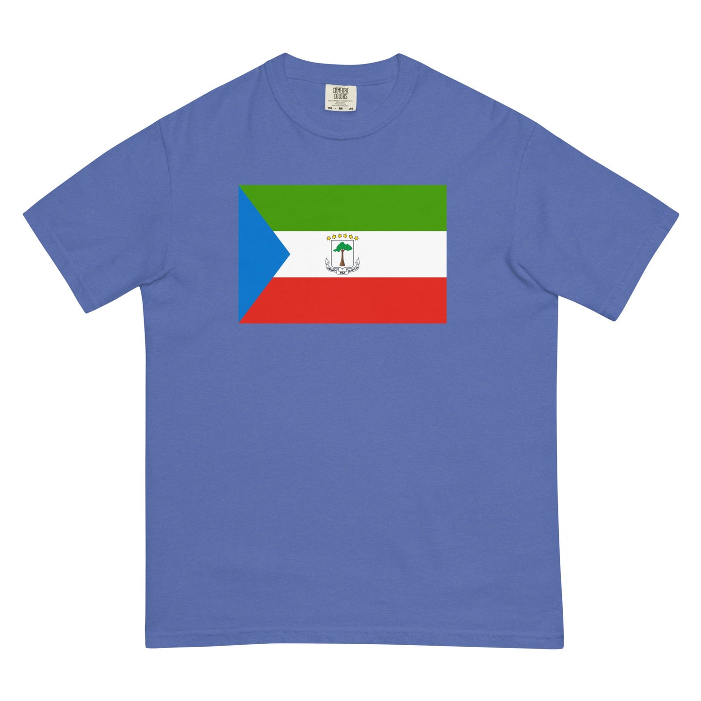 Equatorial Guinea pride shirt in true navy – unisex, extra large