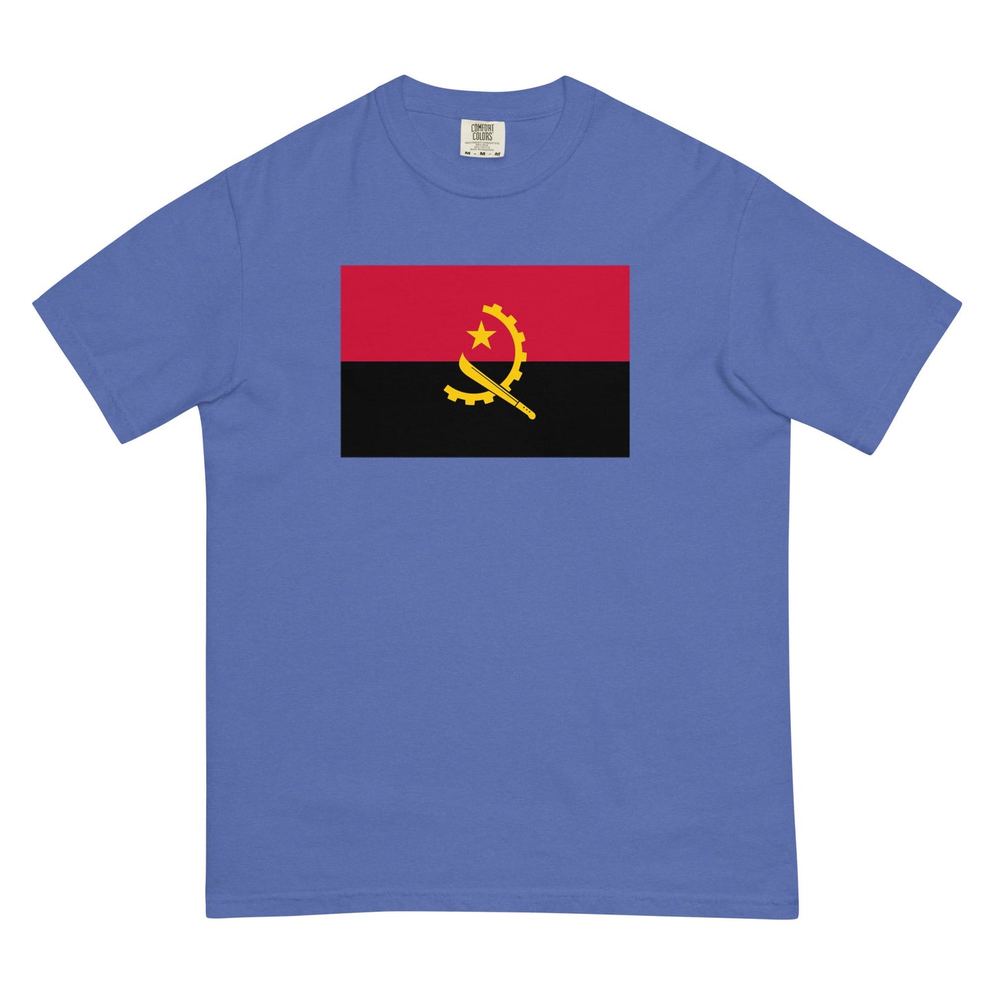 Angola national shirt, medium, in mystic blue