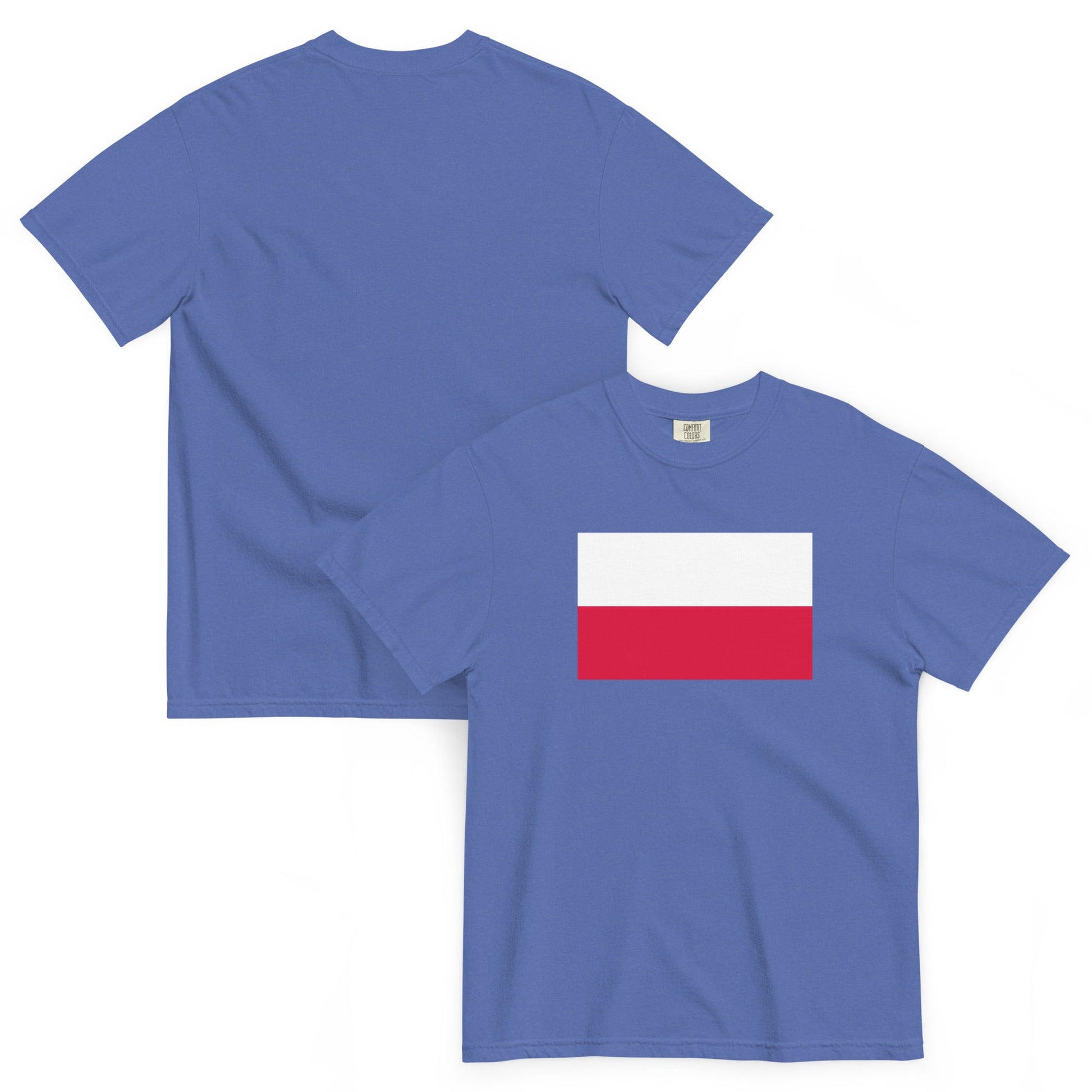 Poland pride shirt in black – unisex, 3X large