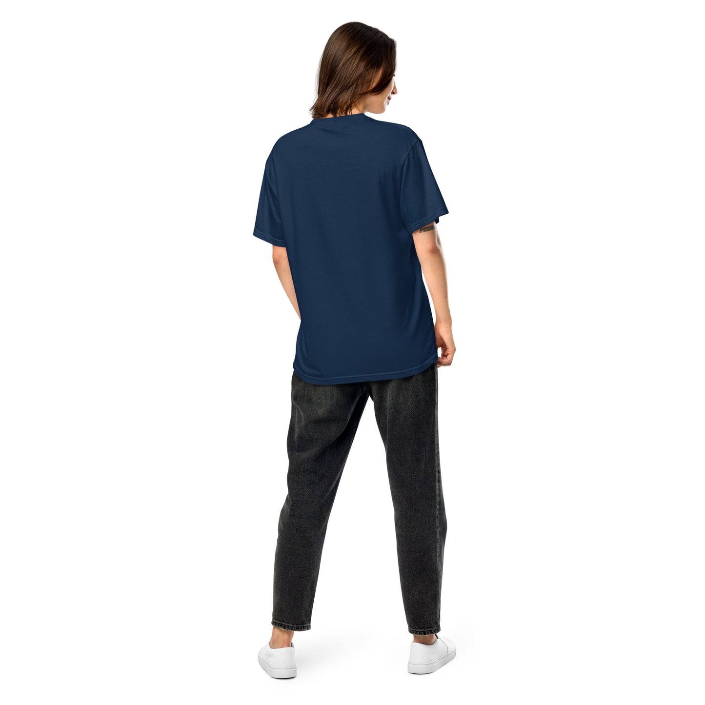 Estonia pride shirt in black – unisex, extra large