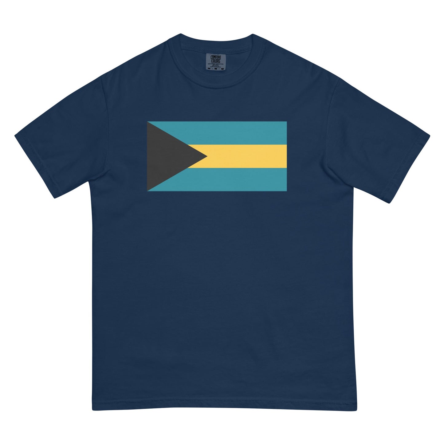 Bahamas flag shirt in grape, size 3X large
