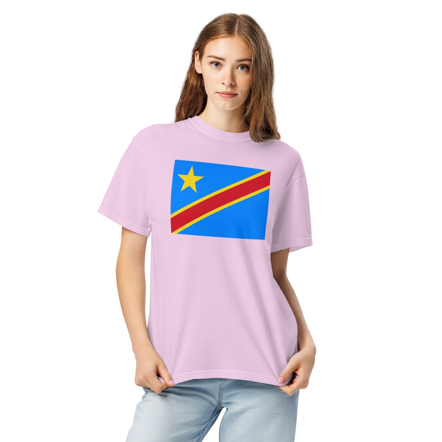red flag shirt for Dominica – size 4X large