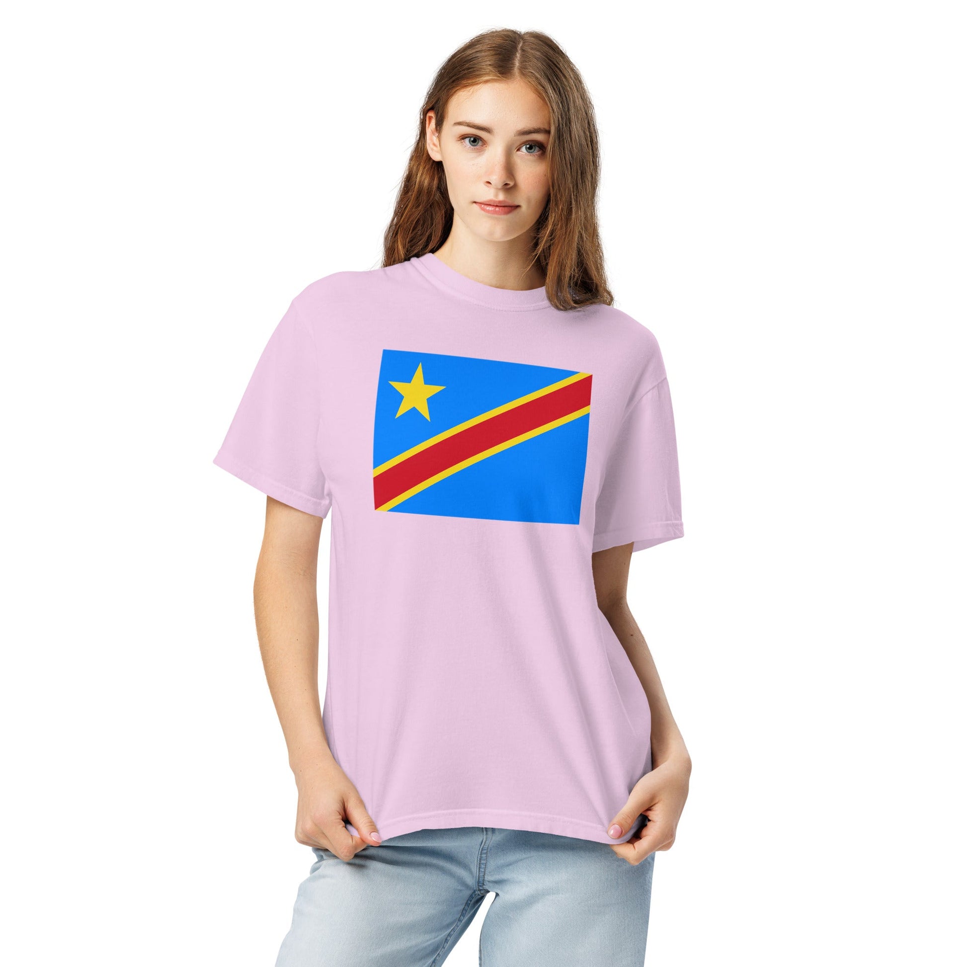red flag shirt for Dominica – size 4X large