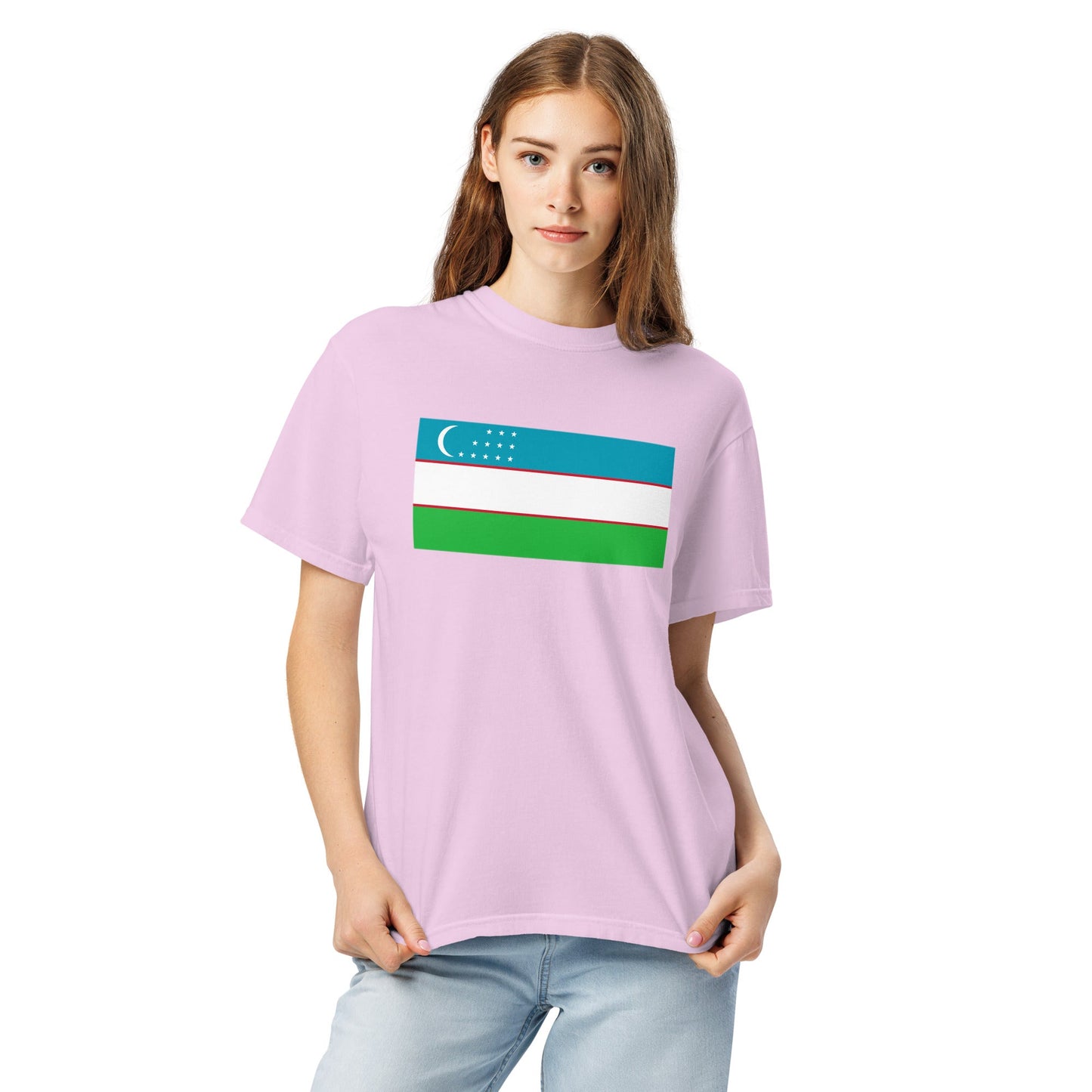 Uzbekistan national shirt, medium, in black