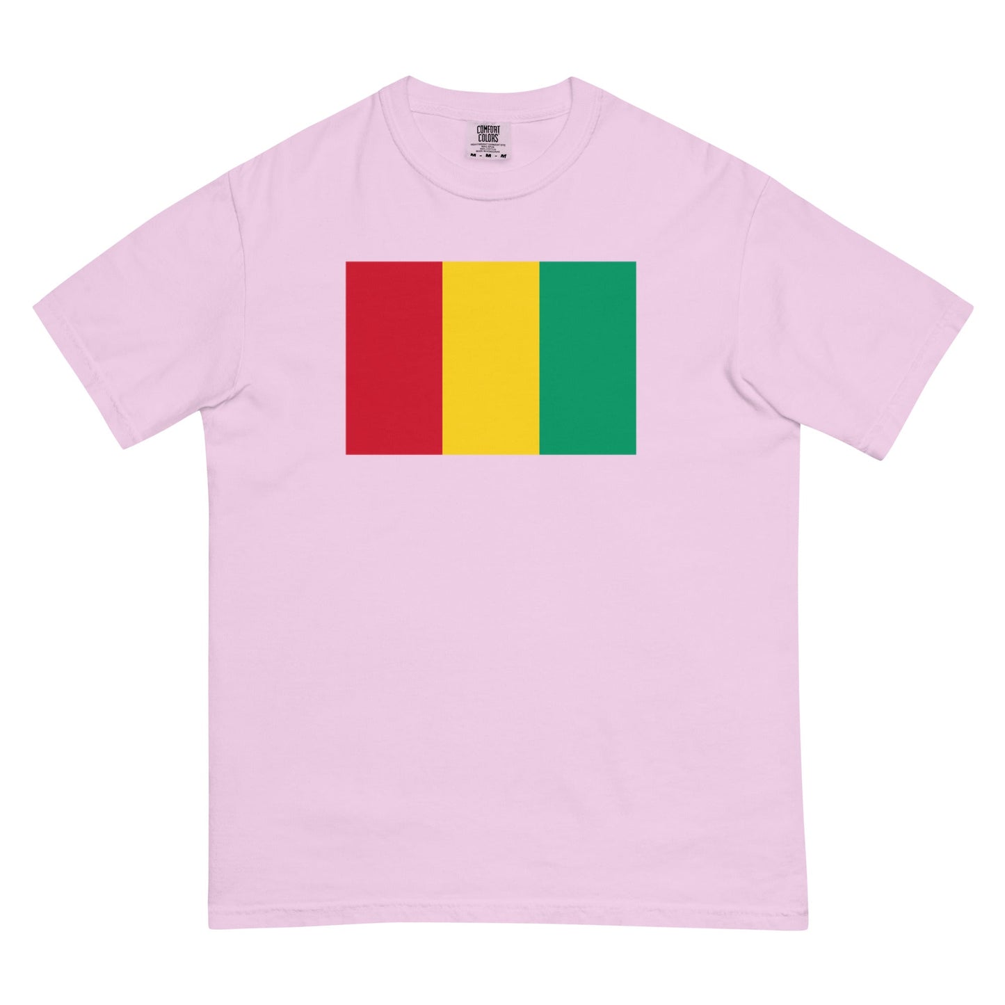 espresso shirt with Guinea flag design, large