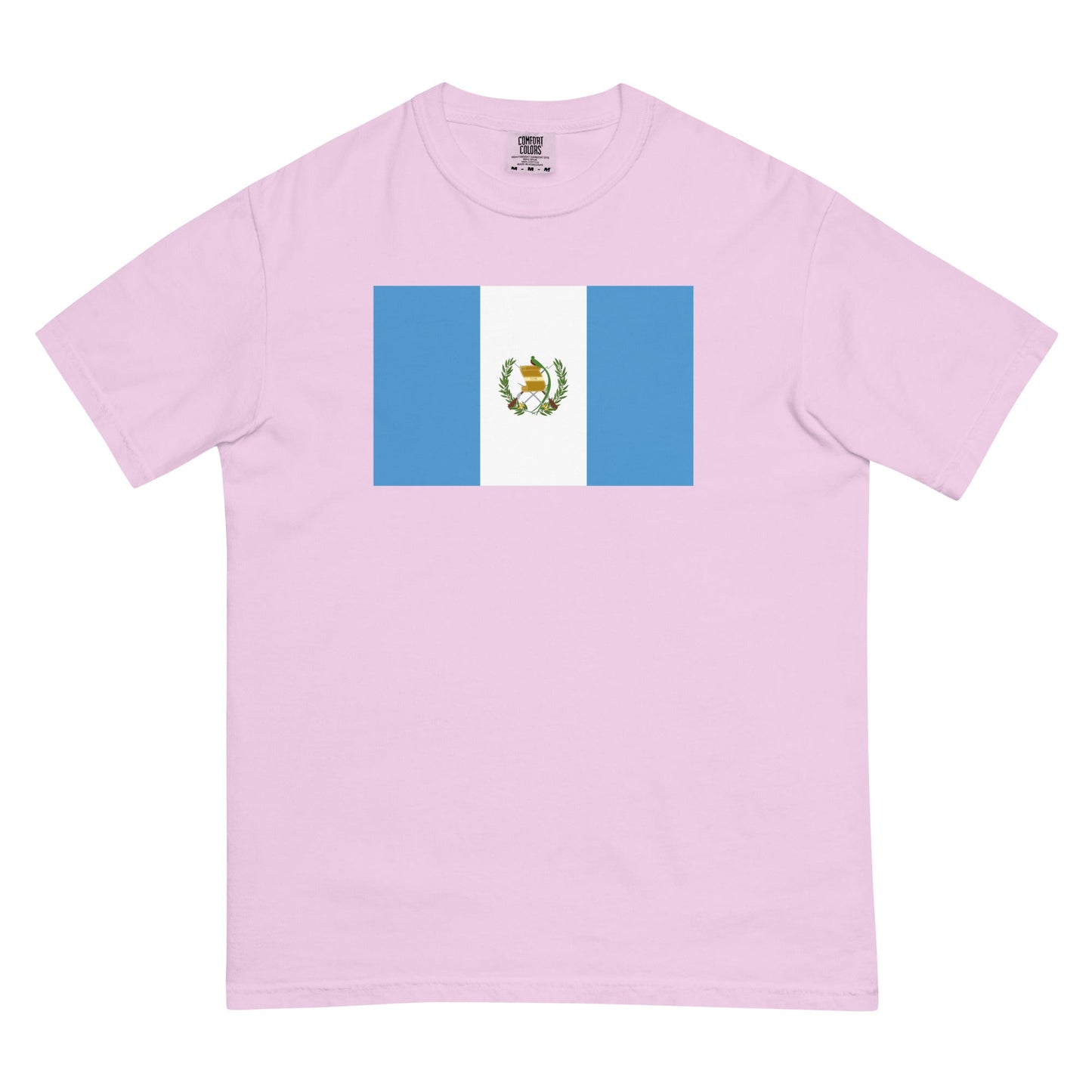 espresso shirt with Guatemala flag design, large