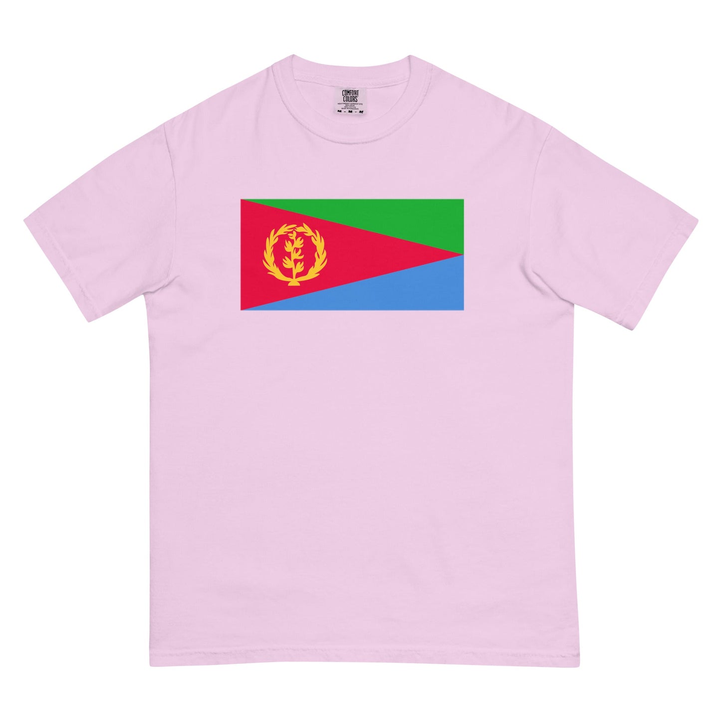 flo blue shirt with Eritrea flag design, extra large