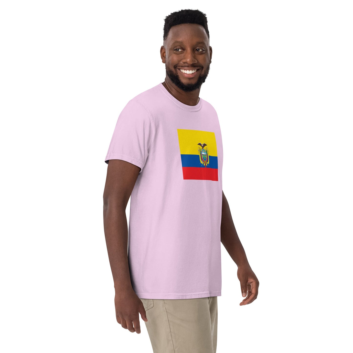 Ecuador pride shirt in hemp – unisex, 4X large