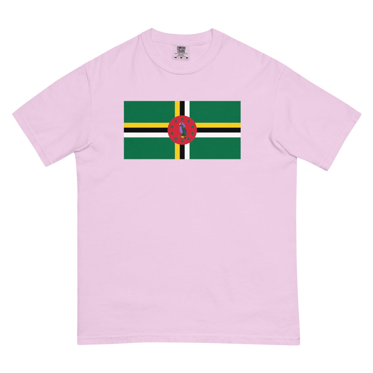Dominica 1 flag shirt in berry, size 2X large
