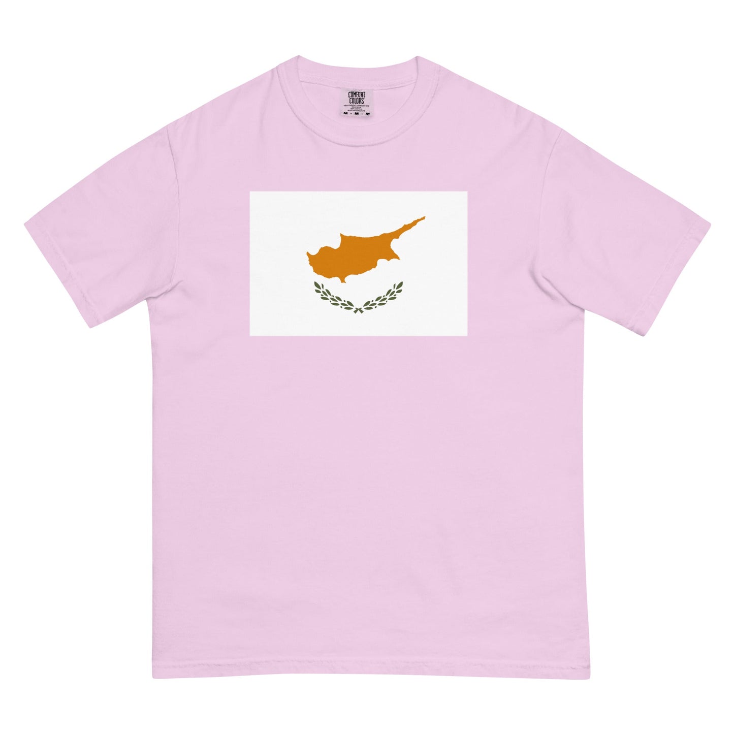 Cyprus pride shirt in grape – unisex, extra large