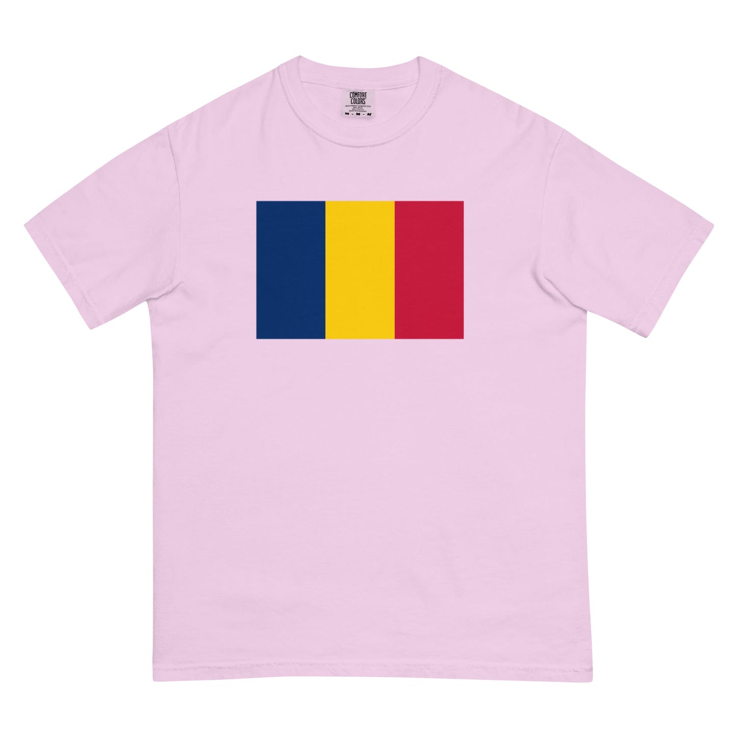 espresso shirt with Chad flag design, 2X large