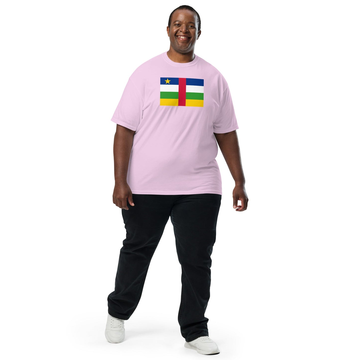 Central African Republic national shirt, 4X large, in red