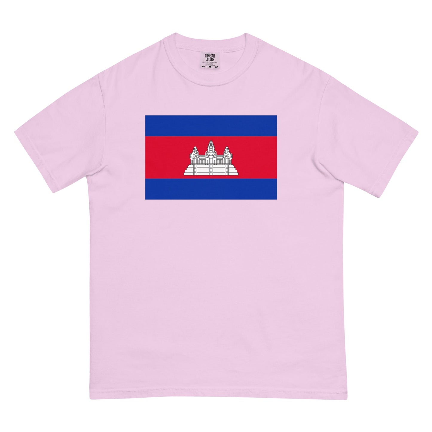 Cambodia national shirt, 2X large, in berry