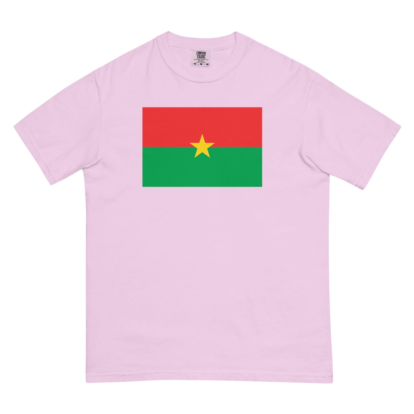 yam shirt with Burkina Faso flag design, 4X large