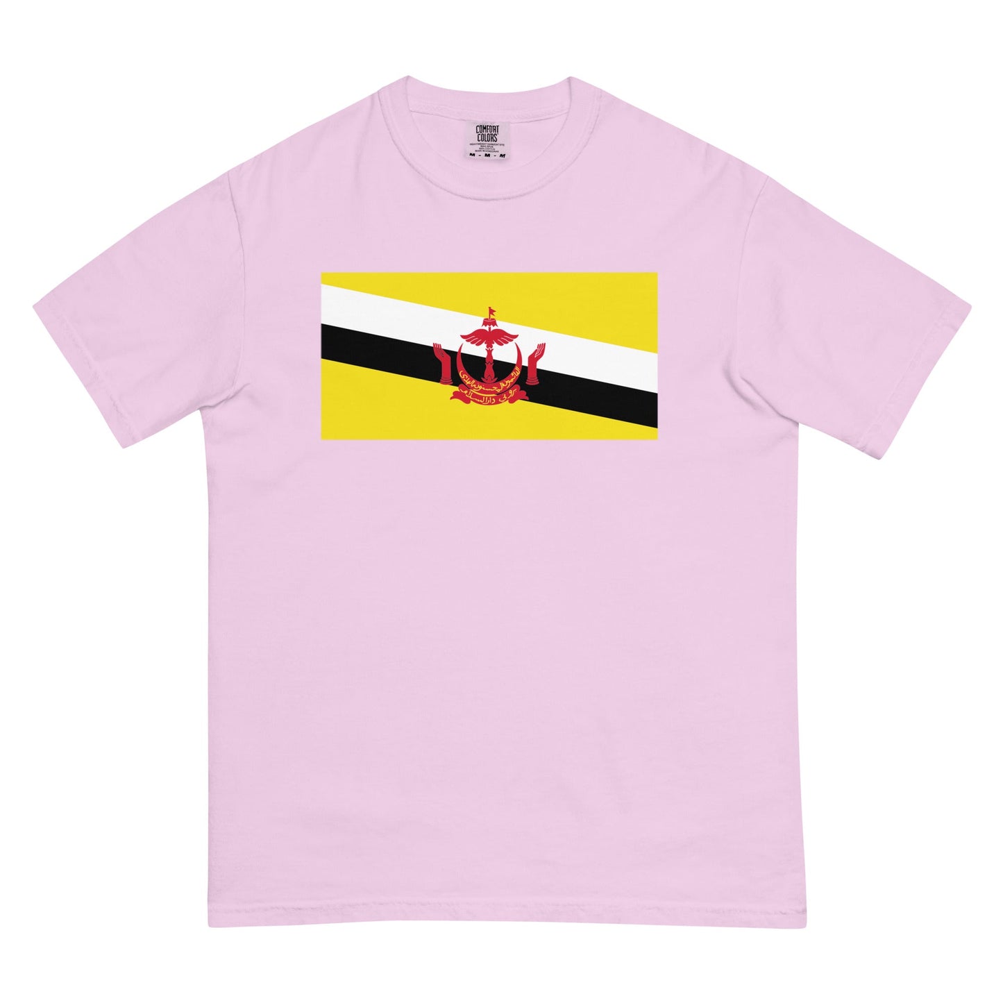 Flag tee representing Brunei in berry, extra large