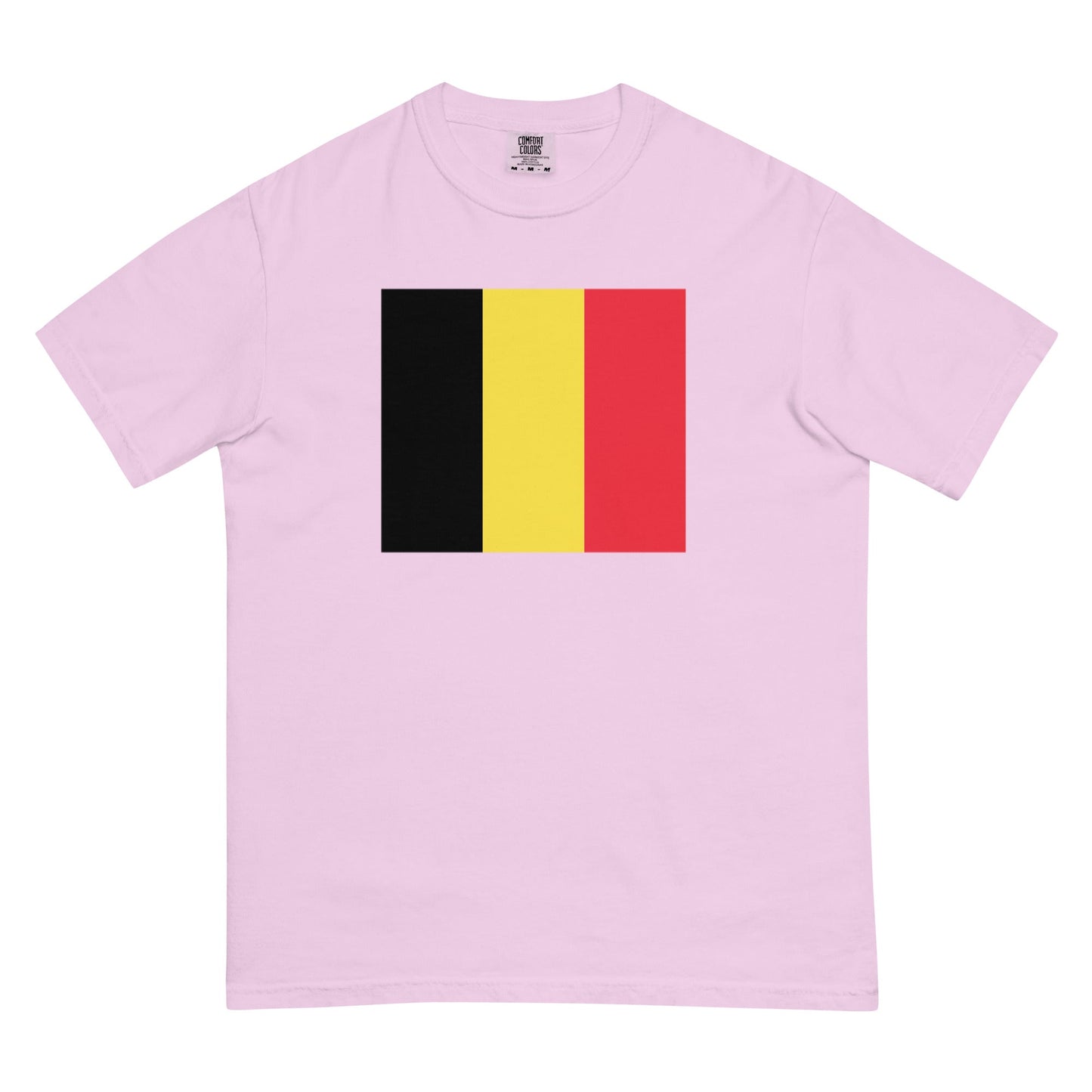 Bold Benin 1 flag design tee in red, 2X large