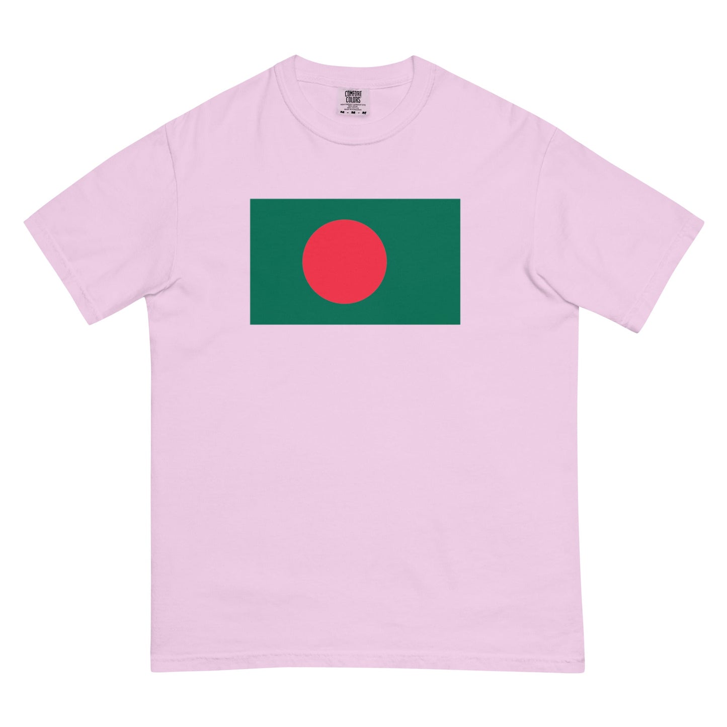 light green flag shirt for Bangladesh – size medium