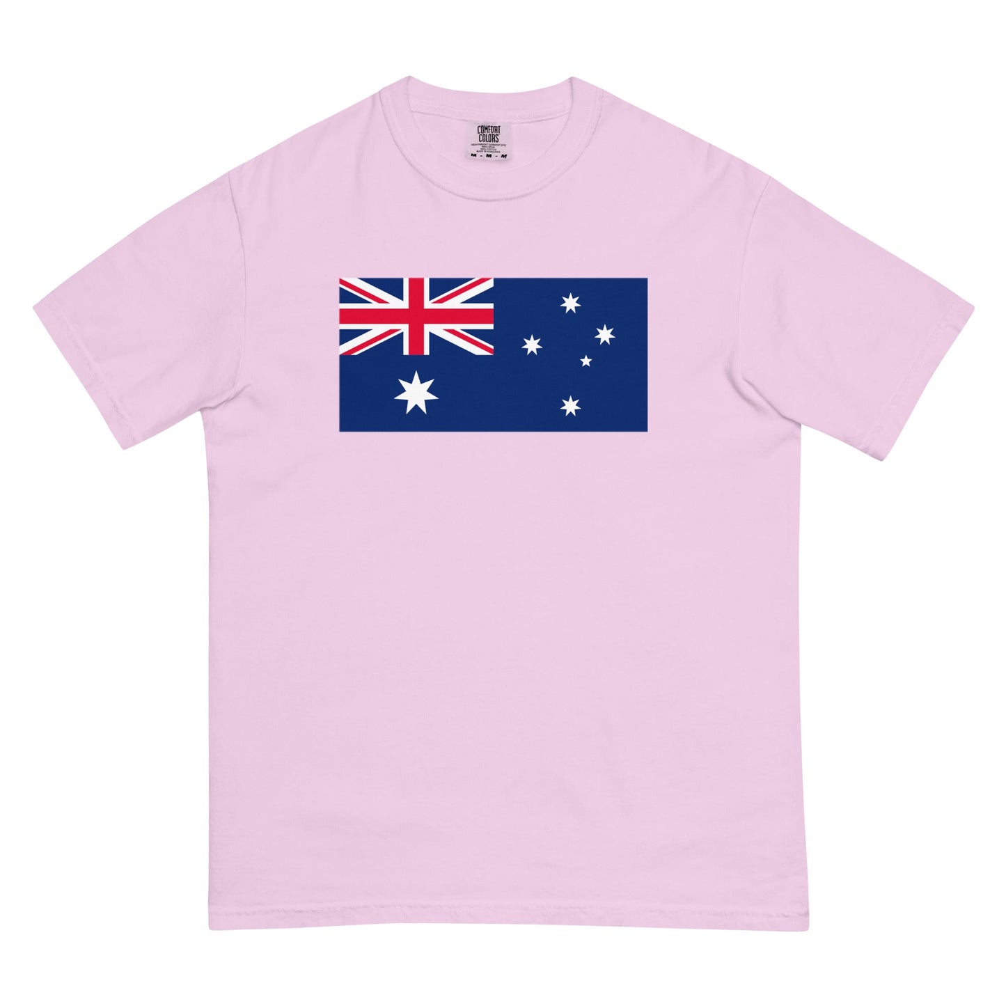 Bold Australia flag design tee in espresso, 3X large