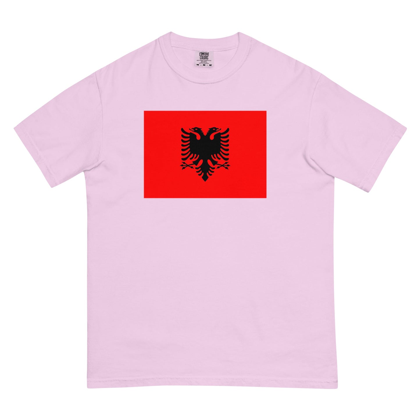 Albania pride shirt in espresso – unisex, medium