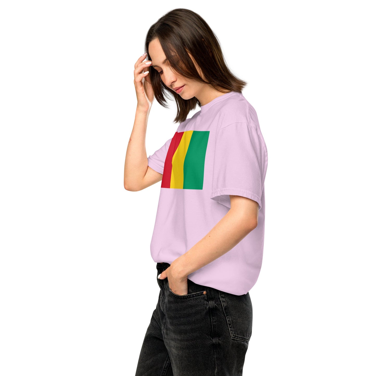 blue spruce flag shirt for Guinea – size small