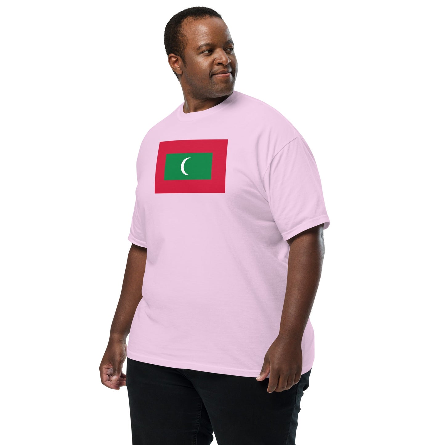 Maldives national shirt, medium, in true navy