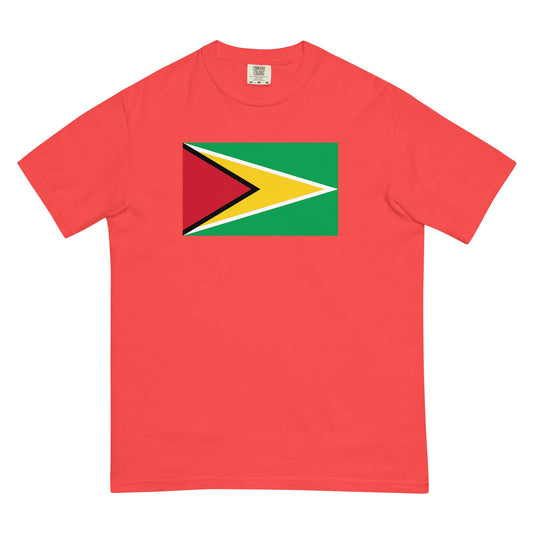 Guyana pride shirt in black – unisex, small