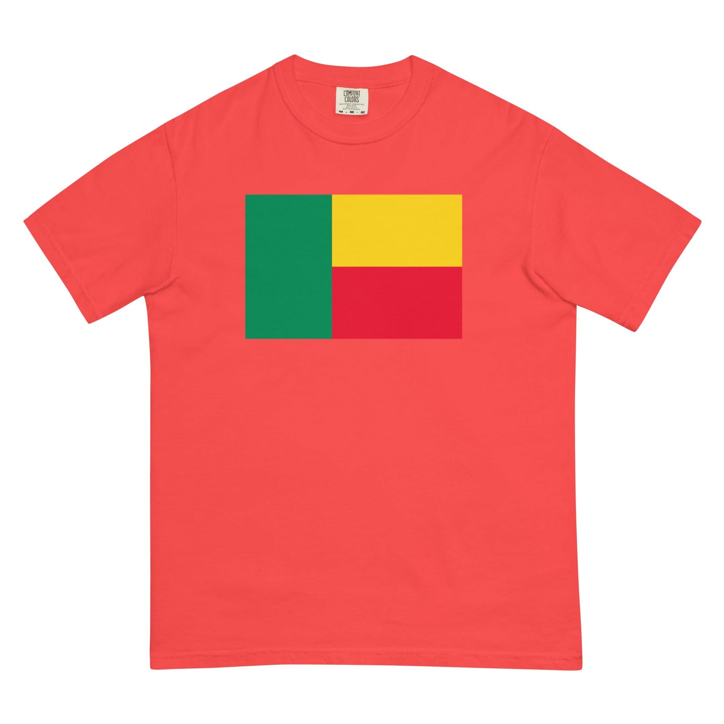 Benin pride shirt in espresso – unisex, medium