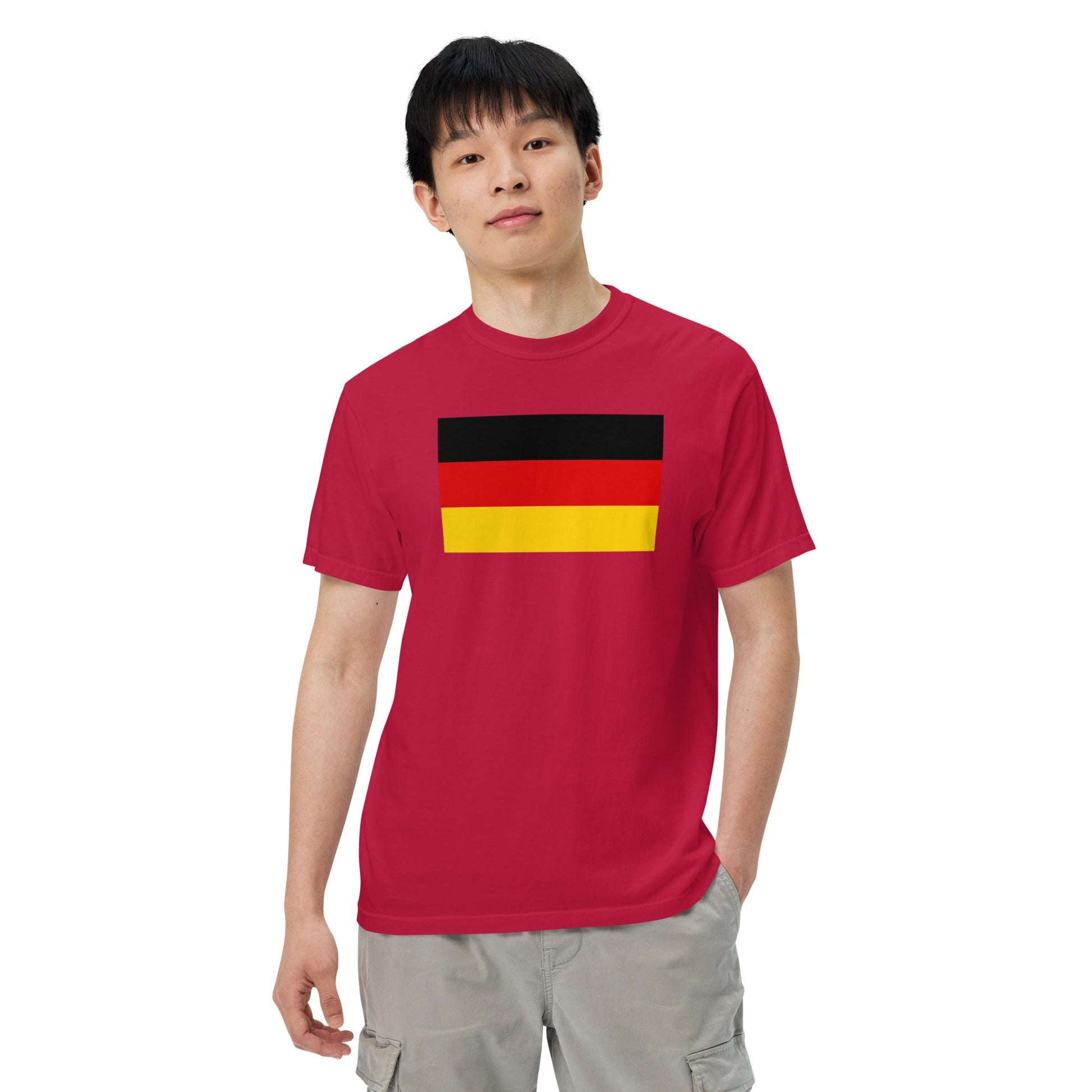 red flag shirt for Germany – size extra large