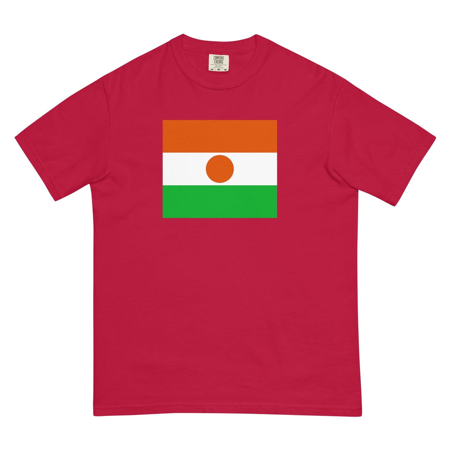Niger heritage shirt, red, size small