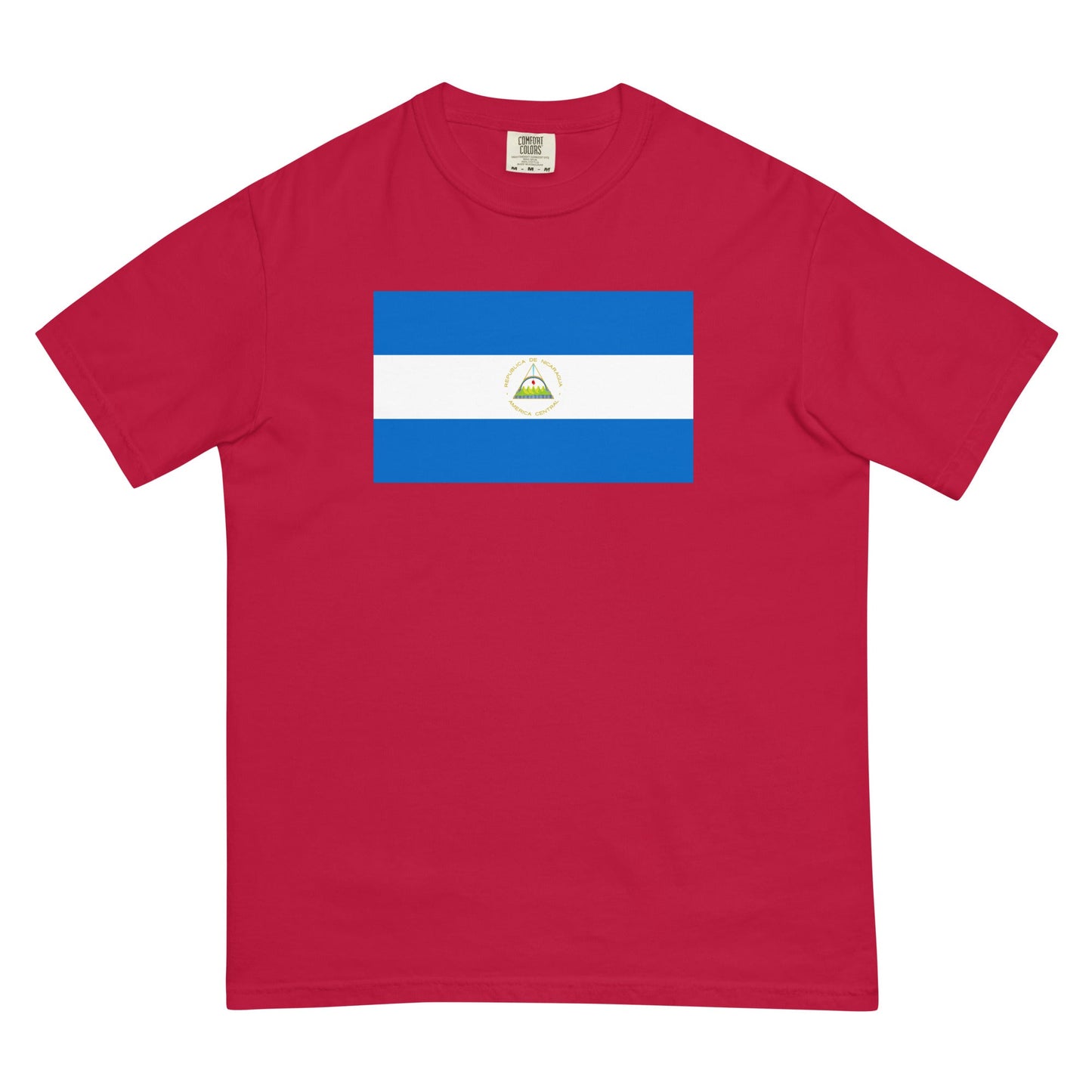 Nicaragua national shirt, medium, in red