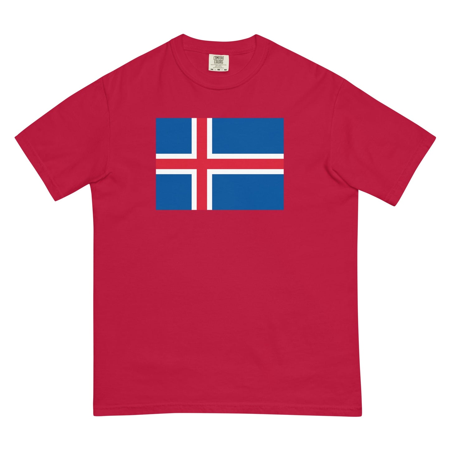 Iceland heritage shirt, black, size small