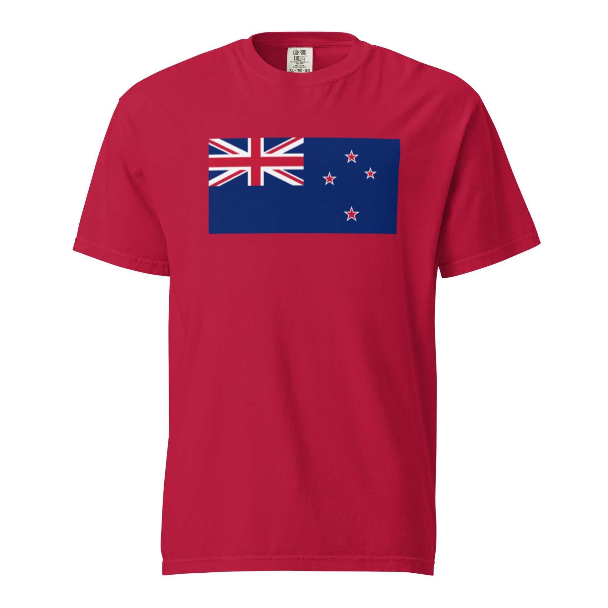 New Zealand 1 pride shirt in black – unisex, 2X large