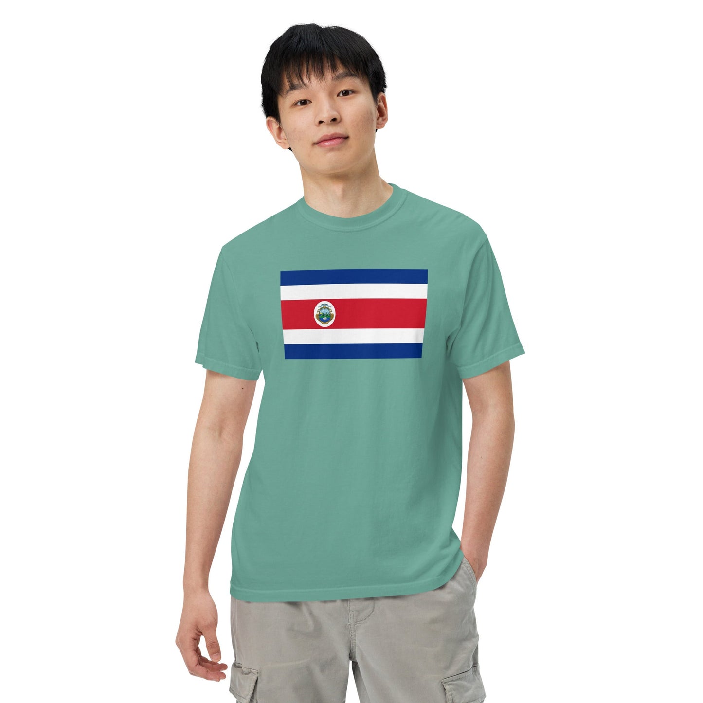 Costa Rica national shirt, small, in true navy