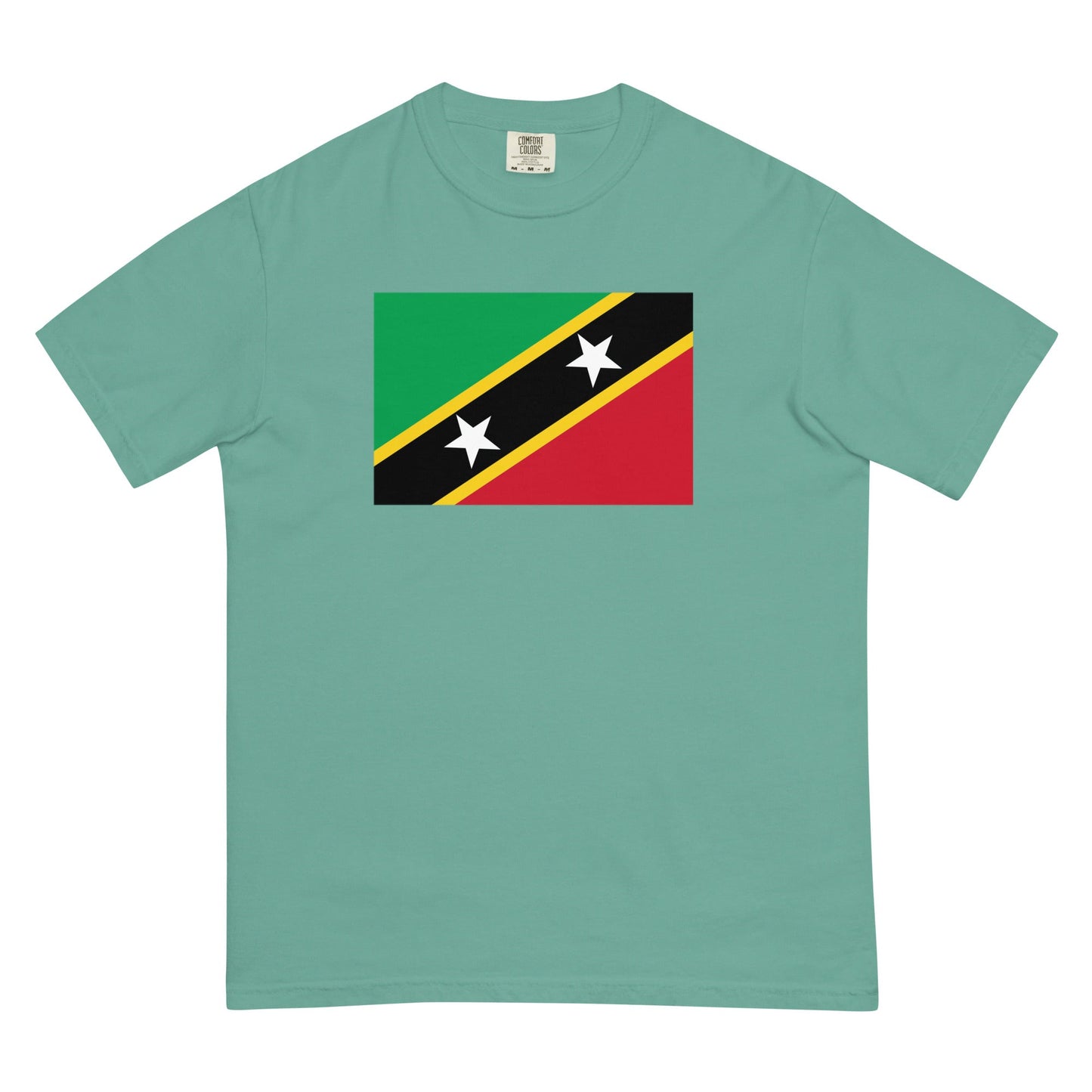 Saint Kitts And Nevis pride shirt in true navy – unisex, 2X large