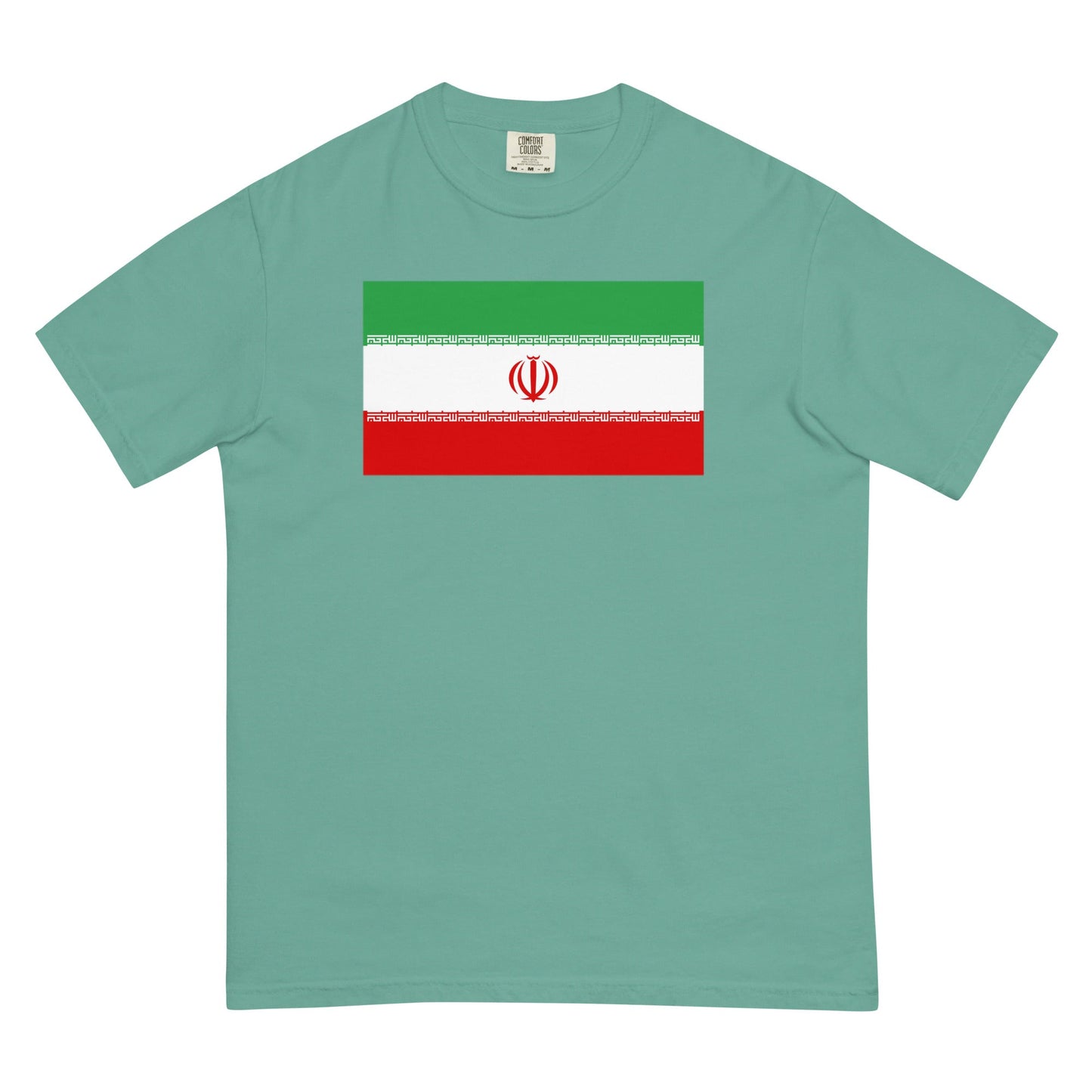 Iran pride shirt in paprika – unisex, medium