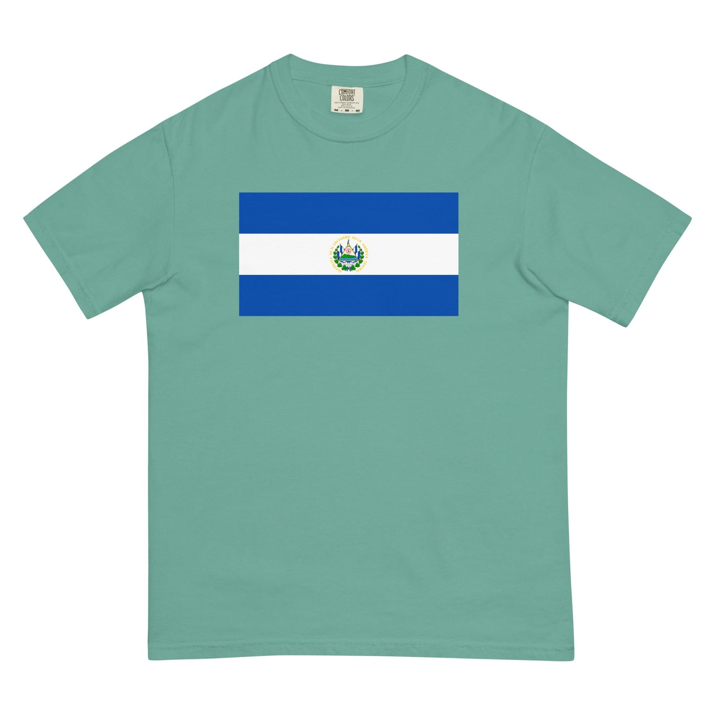 El Salvador national shirt, 4X large, in berry