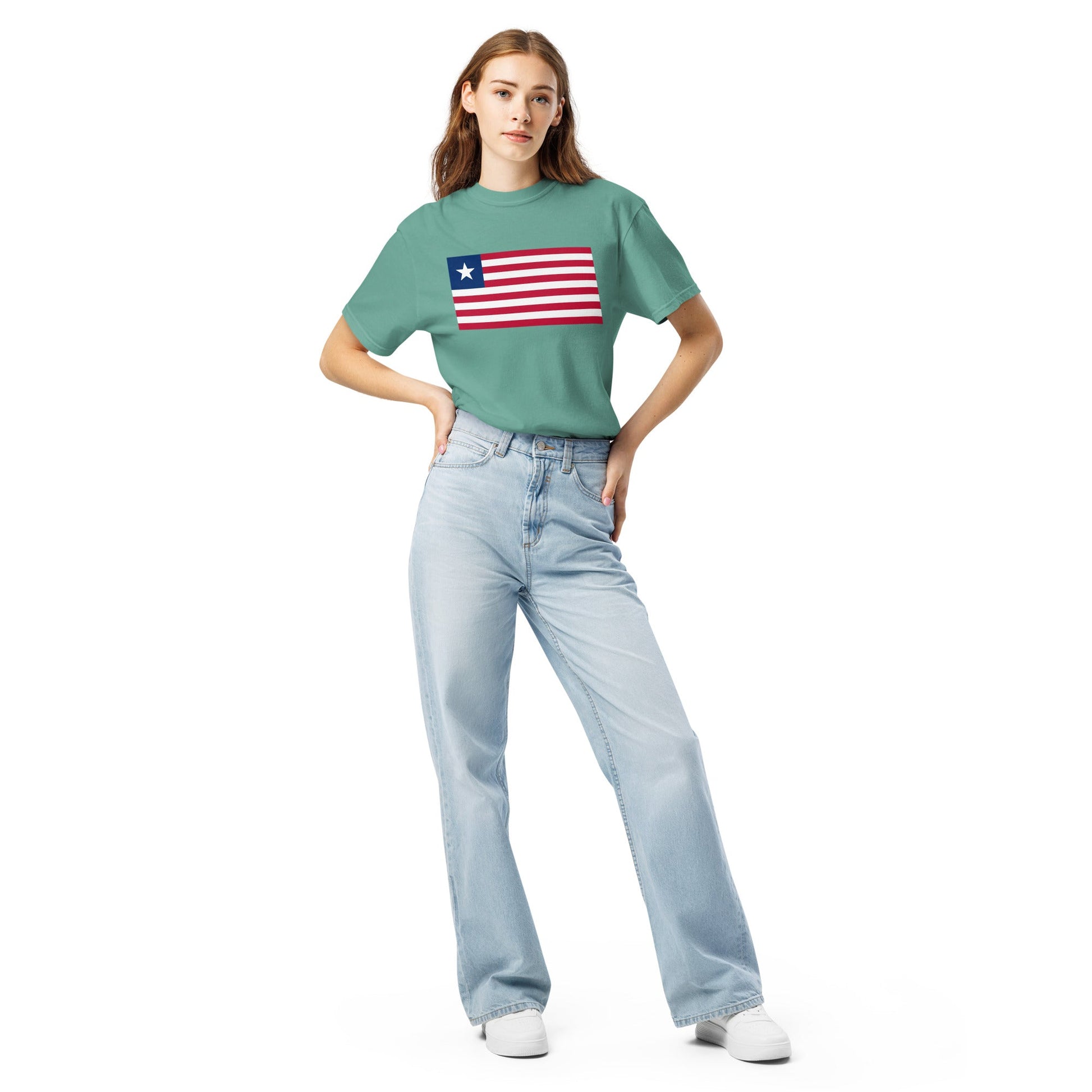 black flag shirt for United States Heavyweight T Shirt – size large