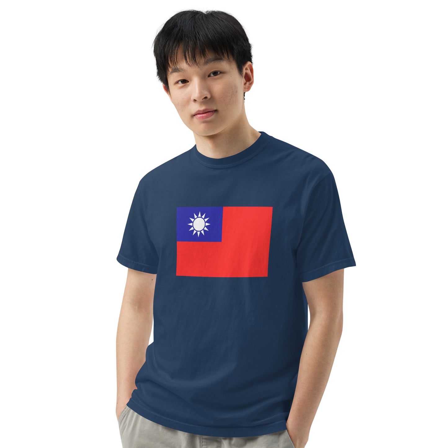 Taiwan national shirt, large, in black