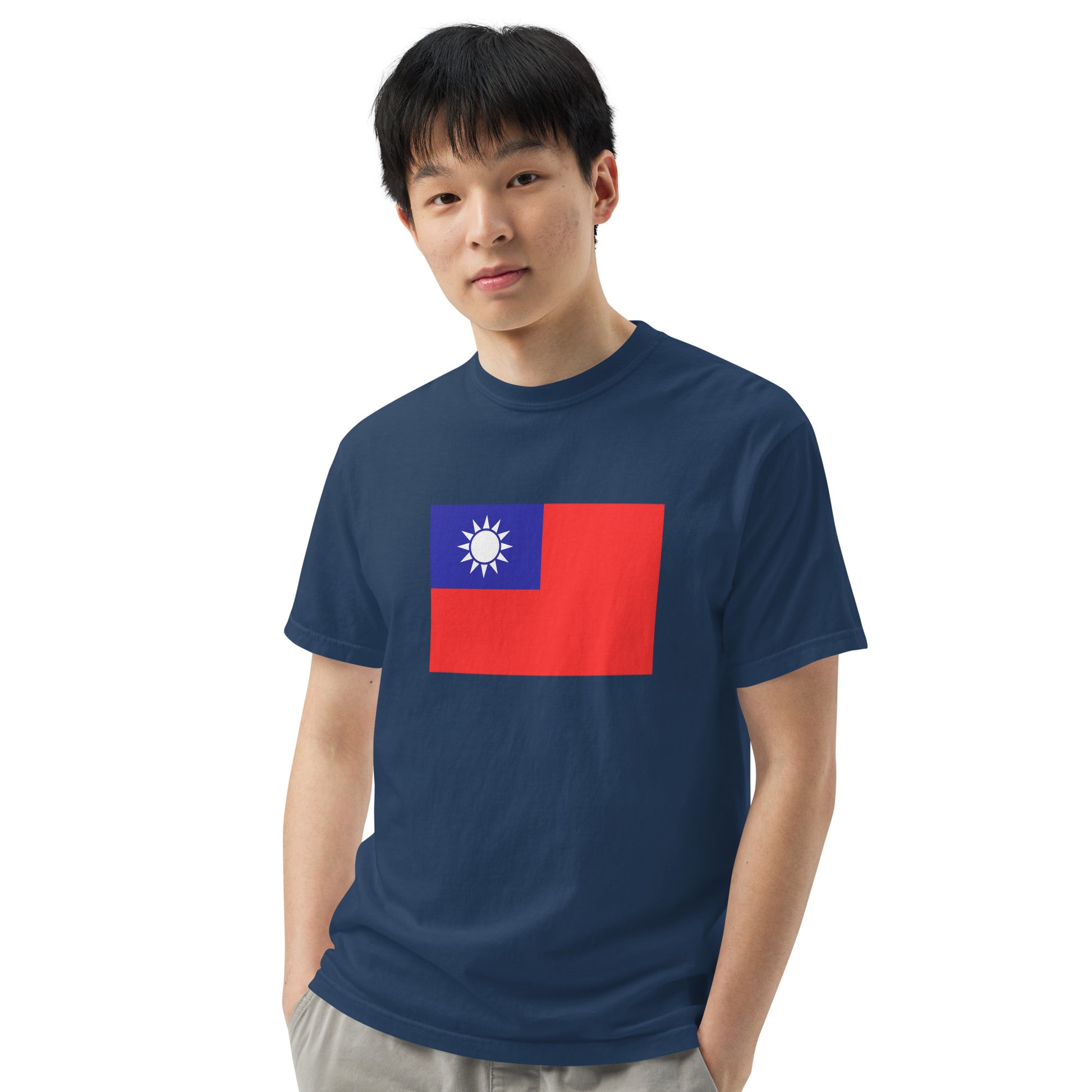 Taiwan national shirt, large, in black