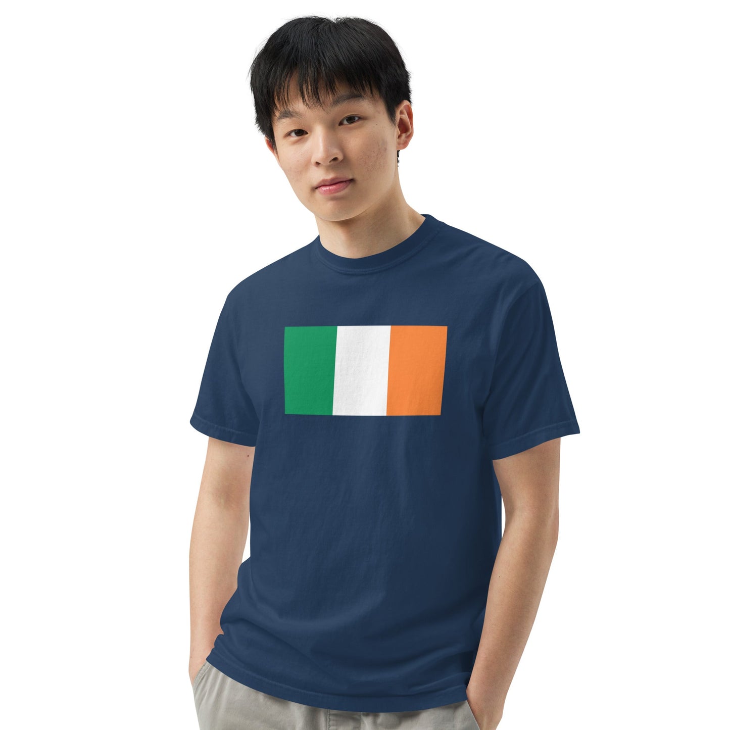Ireland pride shirt in black – unisex, extra large