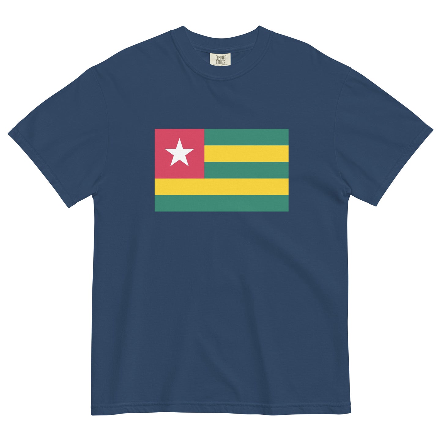 red flag shirt for Togo – size small