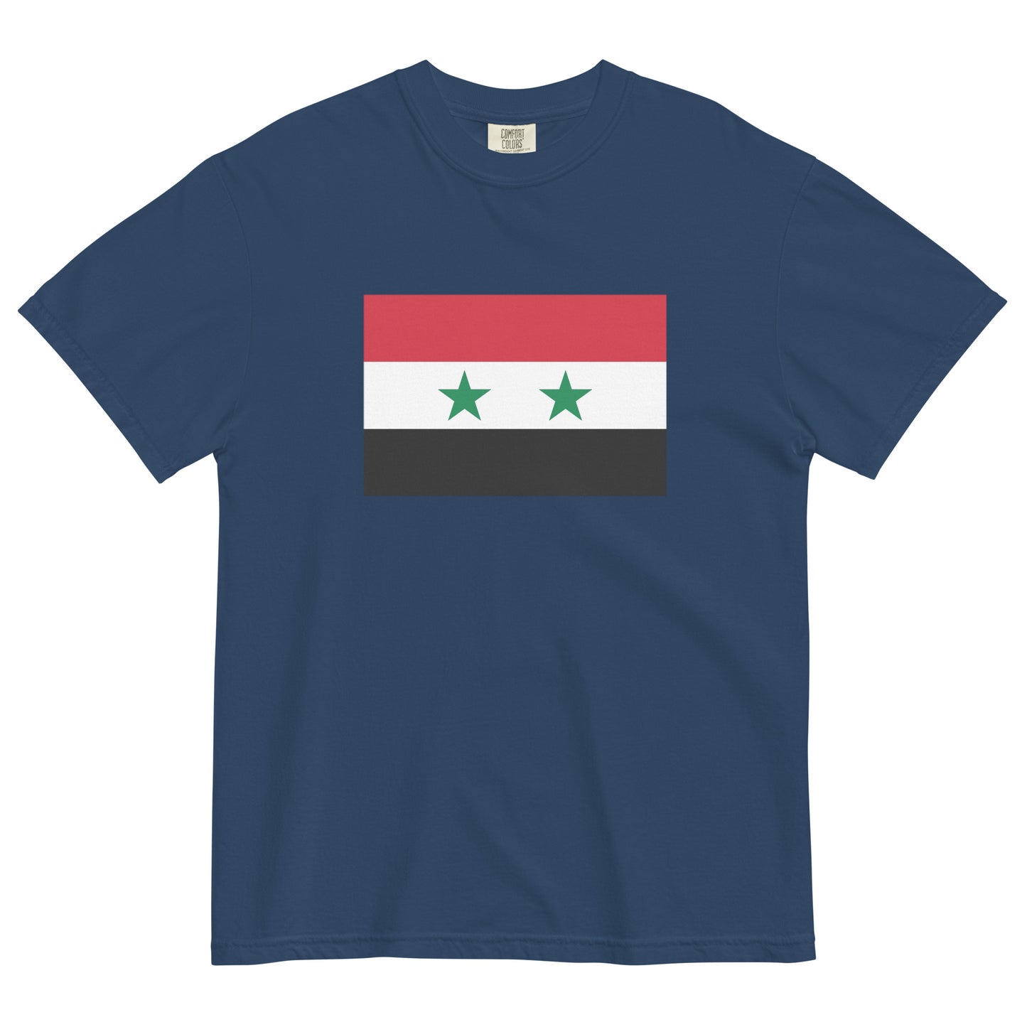 Syria national shirt, small, in true navy