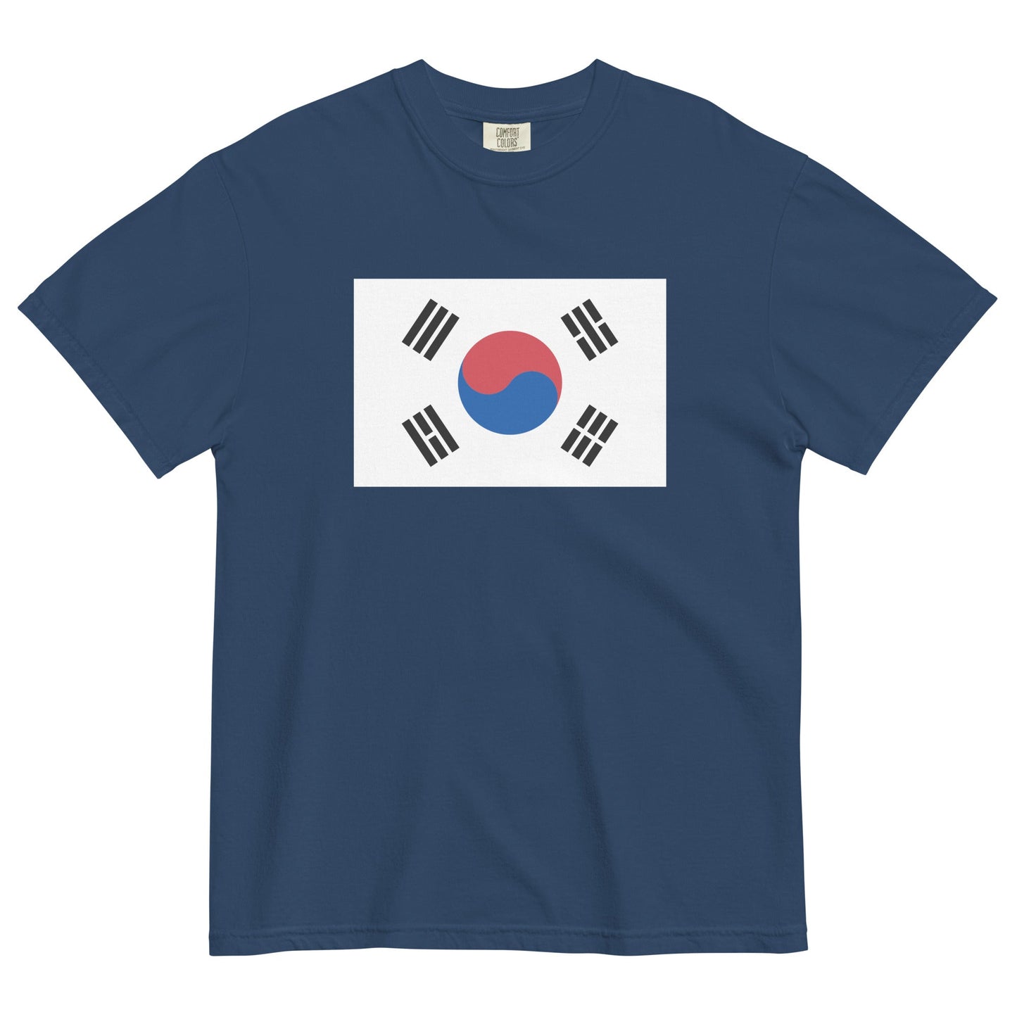 South Korea heritage shirt, black, size 3X large