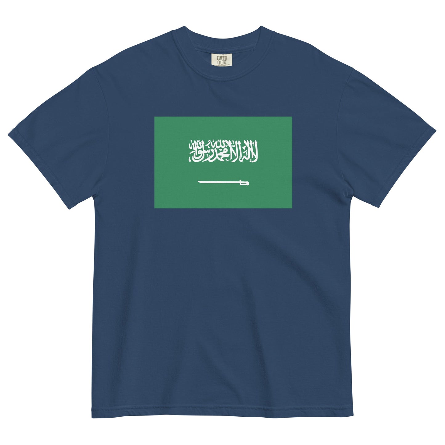 Saudi Arabia heritage shirt, black, size 4X large