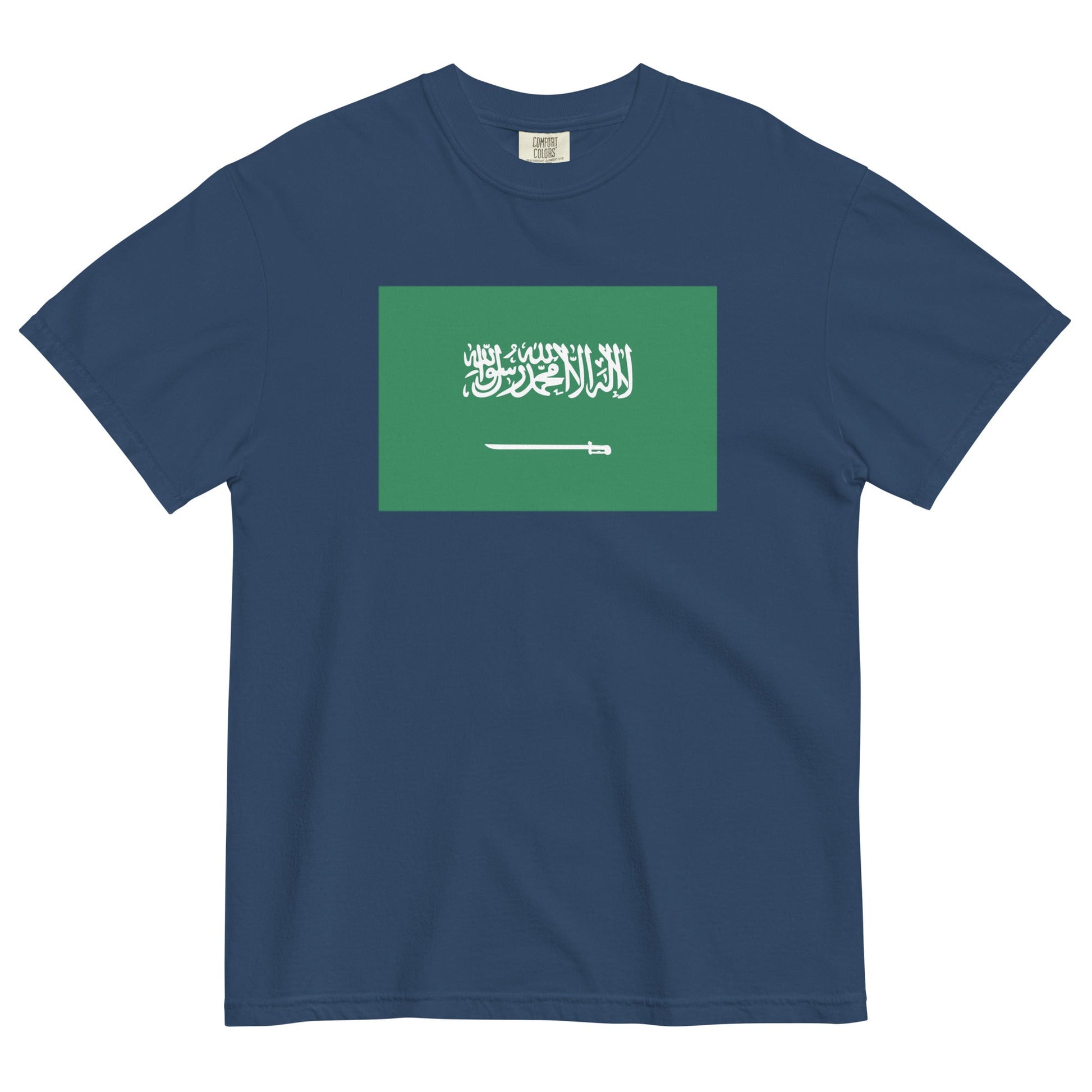 Saudi Arabia heritage shirt, black, size 4X large