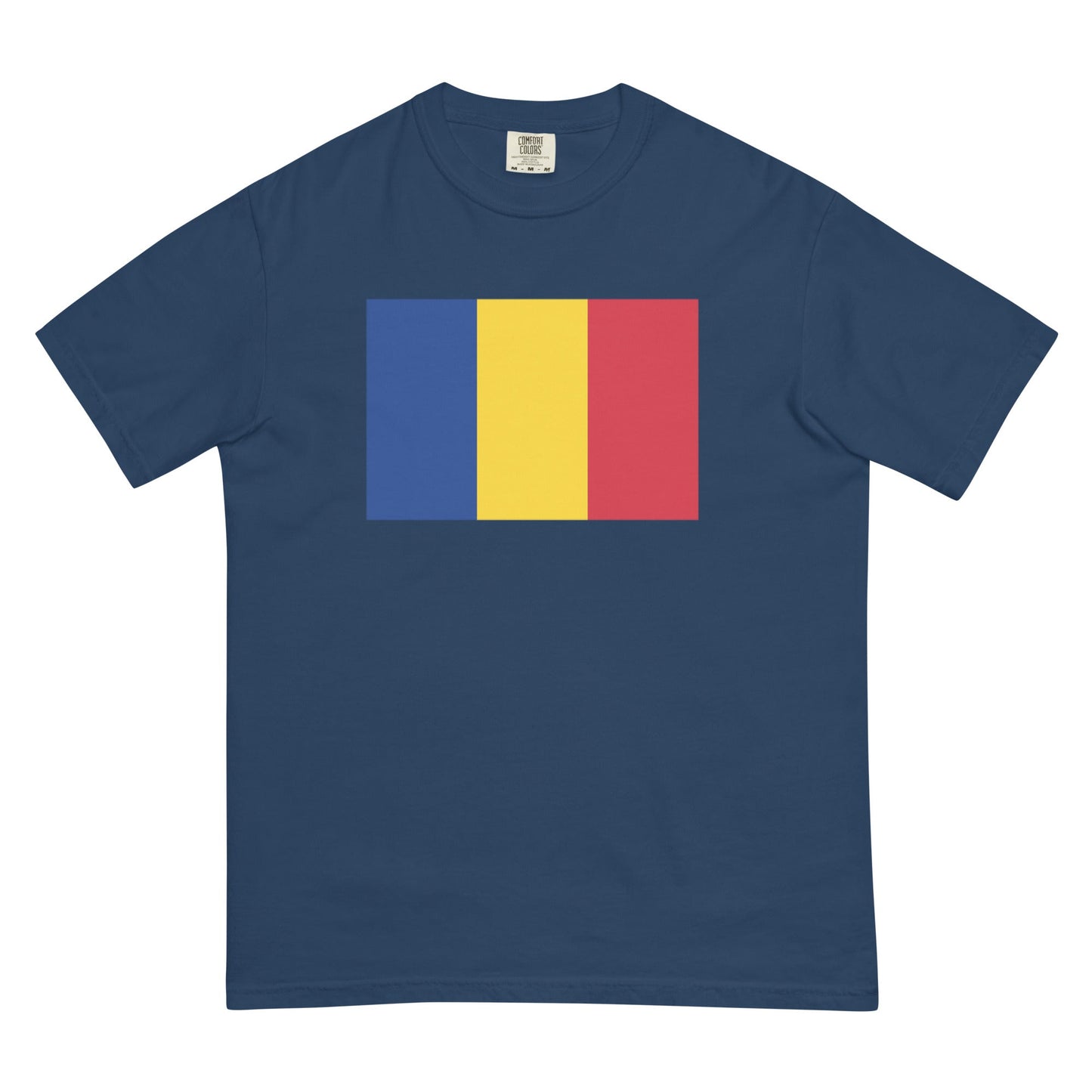 true navy flag shirt for Romania – size medium