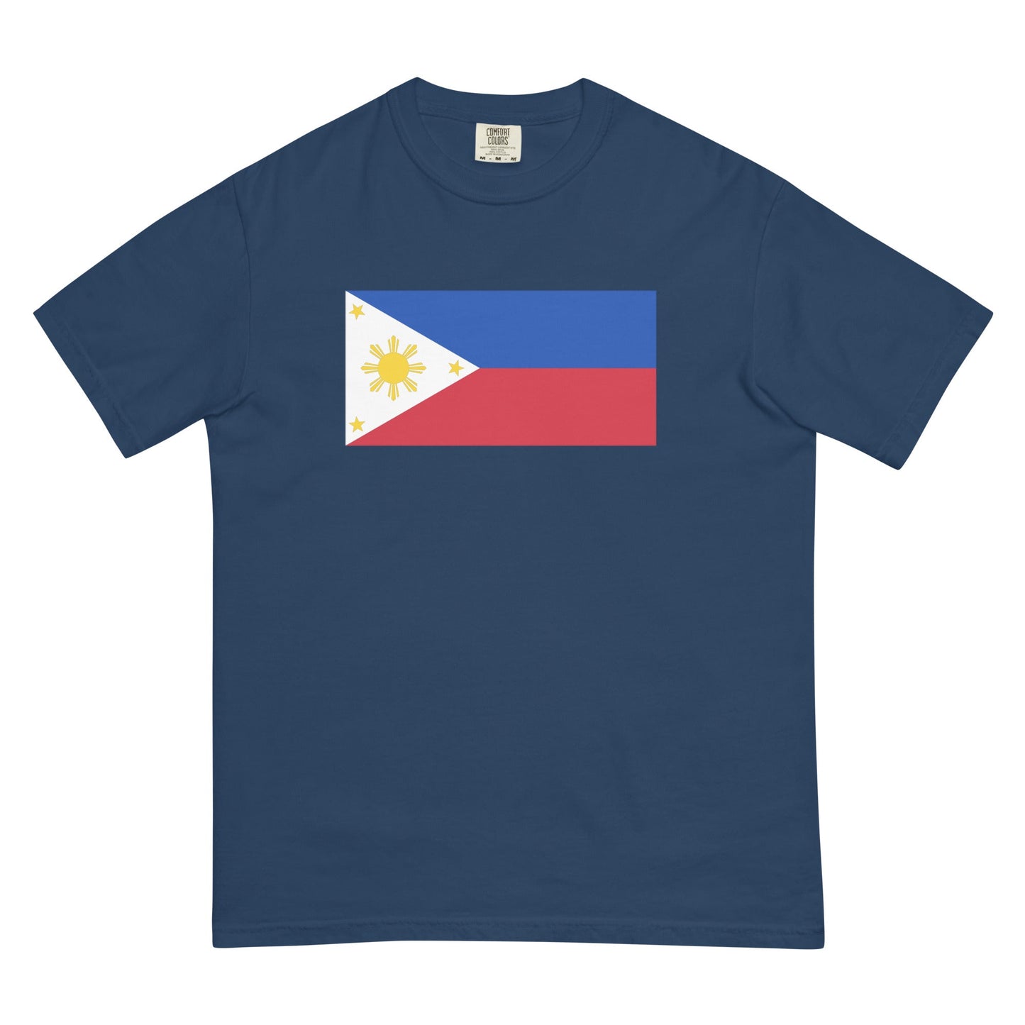 Philippines pride shirt in true navy – unisex, small